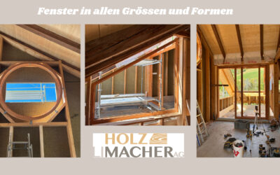 Fenster in allen Grössen und Formen